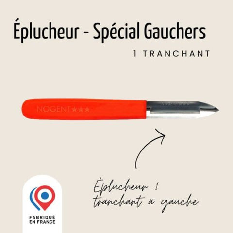 Économe pour gaucher