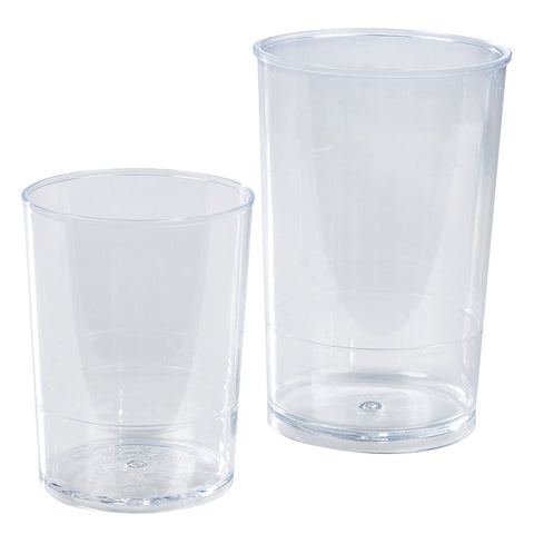 Lot de 100 verrines rondes