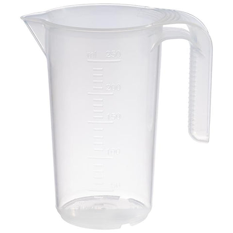Pichet gradué de 0.25L en plastique