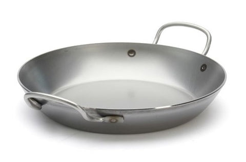Plat à paella en acier