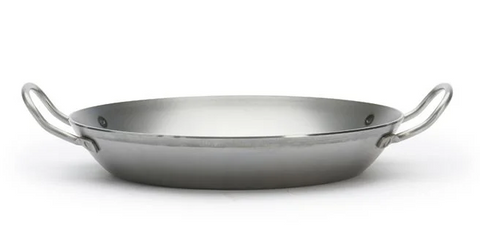 Plat à paella en acier