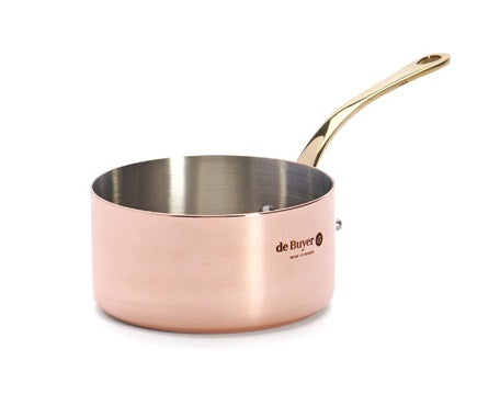 Petite casserole en cuivre  9 cm - 0.28L