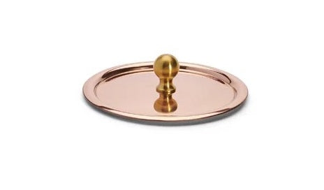 Couvercle en cuivre pour petite casserole 9 cm
