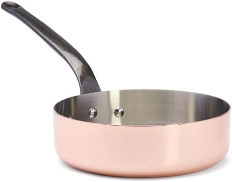 Copper saute pan