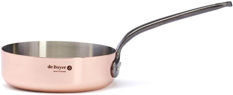 Copper saute pan