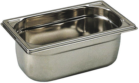 Bac gastronorme GN 1/4 - L: 265 mm l: 162 mm h: 55 mm