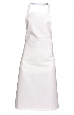 Tablier Blanc avec valet