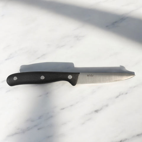 Paring knife with teeth