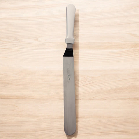 Spatule coudée en inox 27 cm / Steel curved inox 10.5"