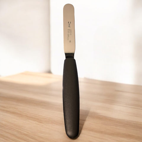 Spatule coudée en inox 10 cm / Steel curved 4"