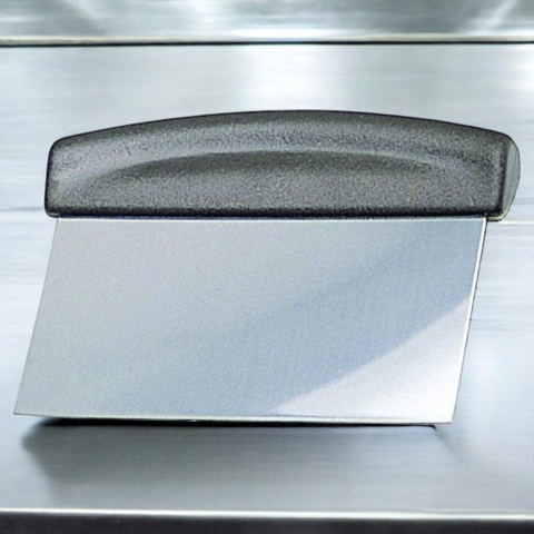 Coupe-pâte inox manche ABS 15 cm / Steel dough scraper supple 15 mm